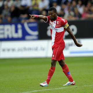 Serey Die quitte Sion. L'Ivoirien a signé un contrat de trois ans au FC Bâle. [SIGI TISCHLER]