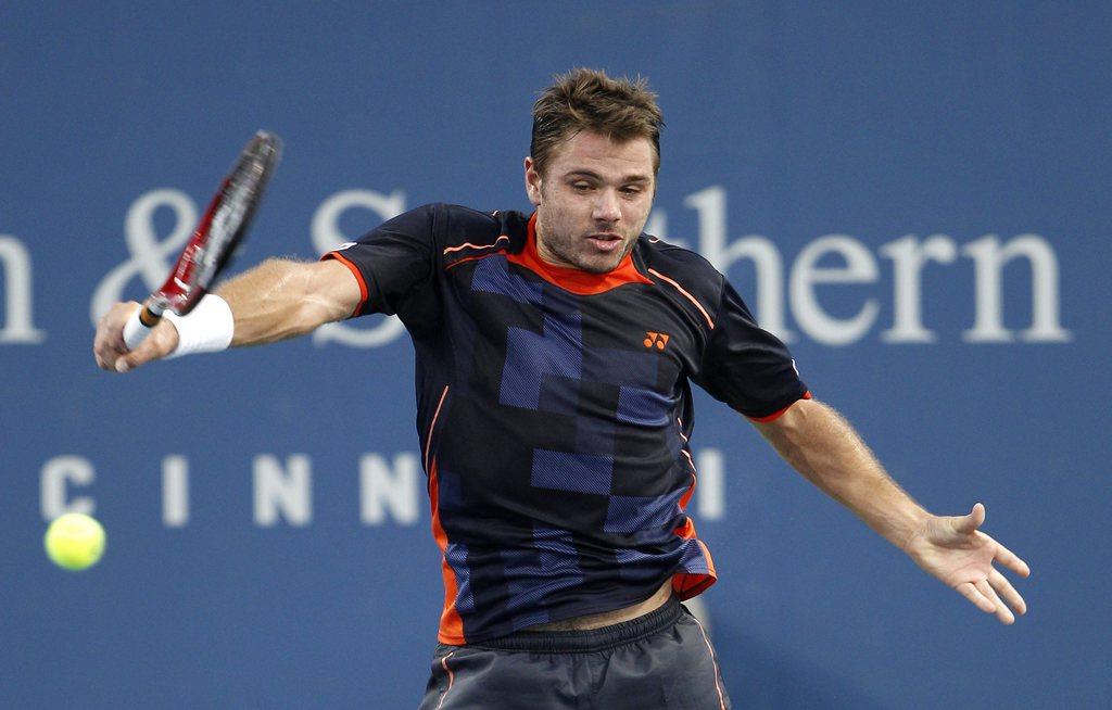 Le premier duel entre Wawrinka et Raonic sur le circuit ATP a tourné à l'avantage du Vaudois. [Frank Victores]