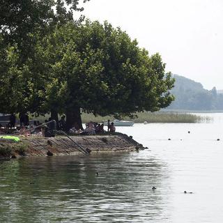 L'initiative veut protéger les espaces verts au bord du lac de Bienne. [Sandro Campardo]