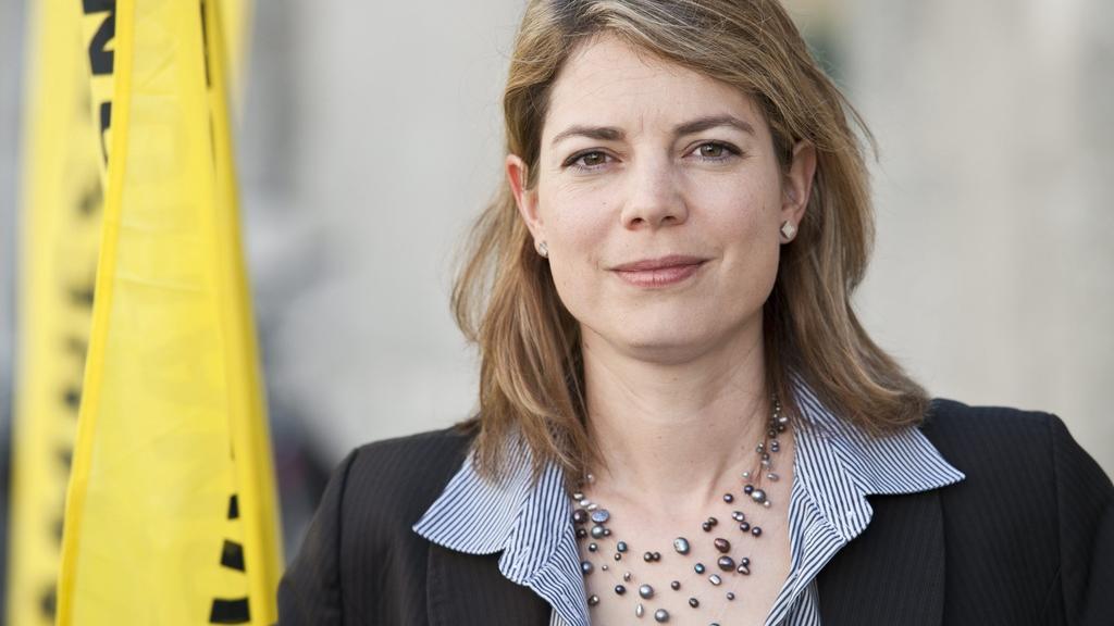Manon Schick, directrice de la section suisse d’Amnesty International [Keystone - Alessandro della Valle]