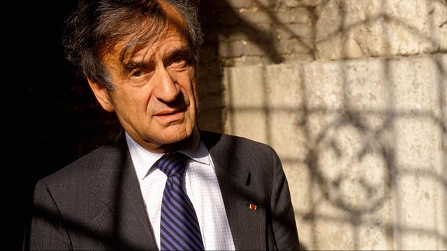 Portrait de Elie Wiesel ecrivain américain de nationalité hongroise. [Effigie/Leemage - AFP]