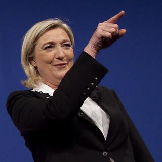 Marine Le Pen, présidente du Front national. [Ian Langsdon]