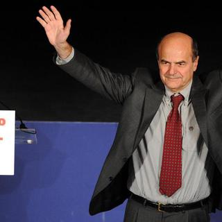 Pier Luigi Bersani, leader du Parti démocrate, a remporté le 2 décembre les primaires du centre gauche italien avec 61,1% des suffrages. [EPA/Keystone - Ettore Ferrari]