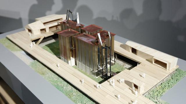 Le pavillon suisse à l'exposition universelle de Milan en 2015. [Peter Klaunzer]