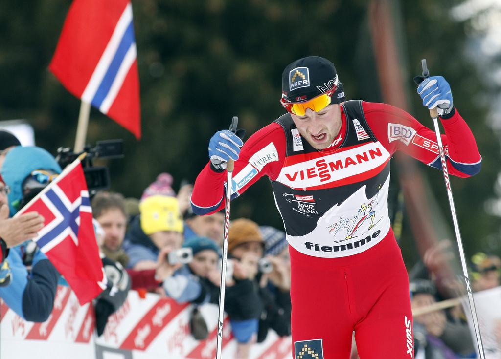 Petter Northug connaît un hiver très décevant. [Armando Trovati]