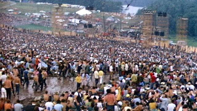 Woodstock en août 1969. [CC-BY-SA]