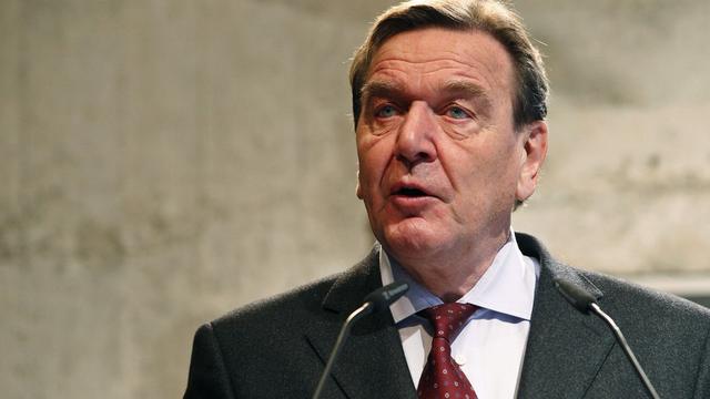 L'ex-chancelier allemand Gerhard Schröder. [Scanpix Norway- Keystone - Hakon Mosvold Larsen]