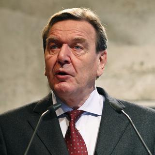 L'ex-chancelier allemand Gerhard Schröder. [Scanpix Norway- Keystone - Hakon Mosvold Larsen]