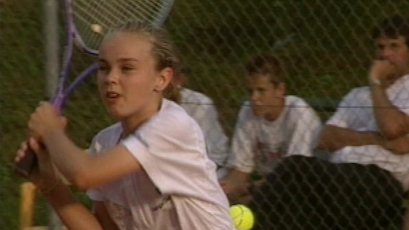 Martina Hingis en 1997. [RTS]