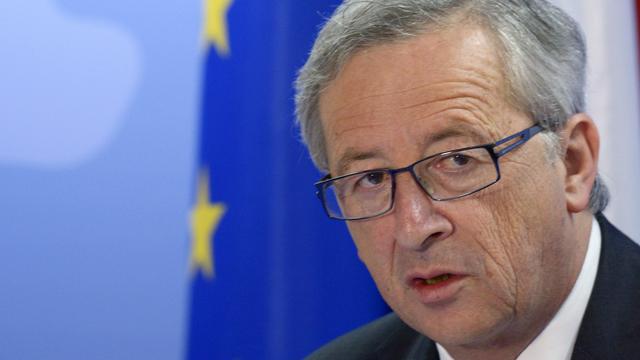 Selon Jean-Claude Juncker, la sortie de la Grèce de la zone euro "serait un processus gérable dans les conditions actuelles". [Eric Vidal]