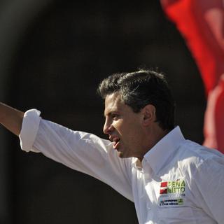 Le PRI d'Enrique Peña Nieto pourrait faire un retour en force. [Daniel Becerril]