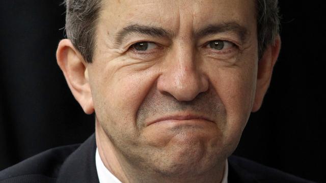 Jean-Luc Mélanchon est le premier candidat à avoir réagi après 20h00. [Jacques Demarthon]