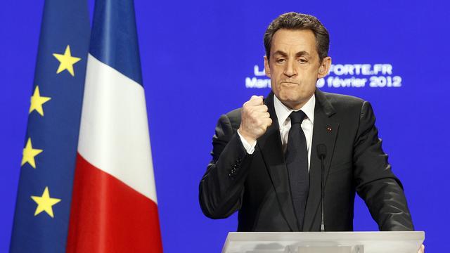 Nicolas Sarkozy a promis de ne pas être le candidat "d'une petite élite contre le peuple" [Jean-Paul Pelissier]