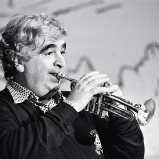 Le trompettiste Maurice André, lors d'un concert à Paris en 1980.