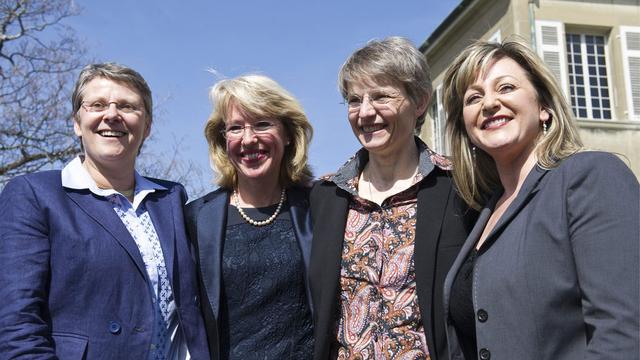 Quatre femmes au Conseil d'Etat vaudois, historique! [Yannick Bailly]