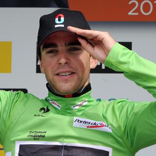 Le Français Tony Gallopin lors du Critérium du Dauphiné libéré, le 6 juin 2012. [Pascal Pavani]