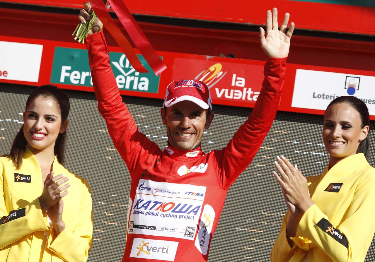 Joaquim Rodriguez ne rêve que d'être couronné dimanche à Madrid. [REUTERS - Miguel Vidal]