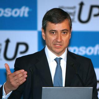 Jean-Philippe Courtois, vice-président de Microsoft. [Raveendran]