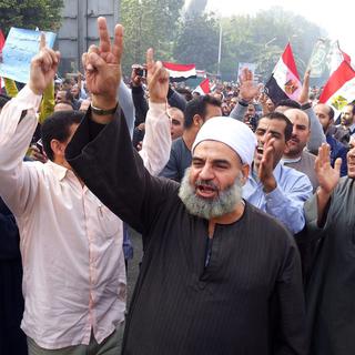 Les partisans de Mohamed Morsi ont appelé à manifester en sa faveur. [AP Photo - Keystone - Thomas Hartwell]