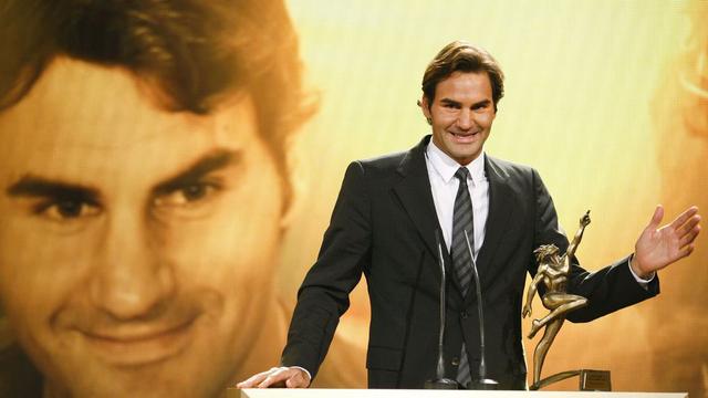 Roger Federer est sacré pour la 5e fois. [PHOTOPRESS/Keystone - Alexandra Wey]