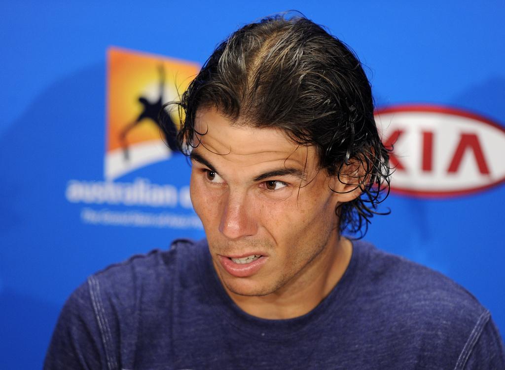 Fidèle à lui-même, Rafael Nadal a fait montre de beaucoup de fair-play et d'humilité en conférence de presse. [KEYSTONE - Andrew Brownbill]