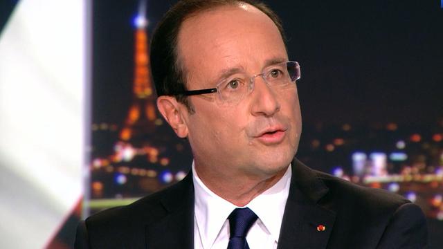 François Hollande s'exprimait sur le début de son mandat au 20h de TF1 dimanche soir. [TF1]