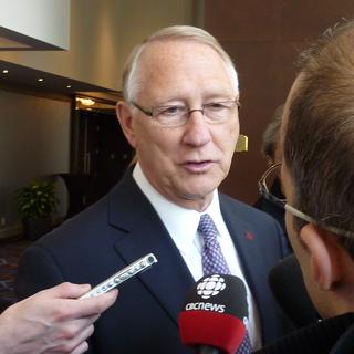 Gérald Tremblay, photographié en avril 2011. [Benjamin Faillard]