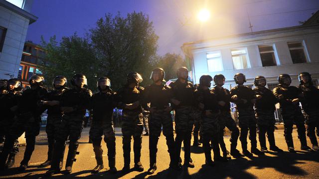 Moscou, une ville verrouillée par la police après les manifestations des opposants à Vladimir Poutine.