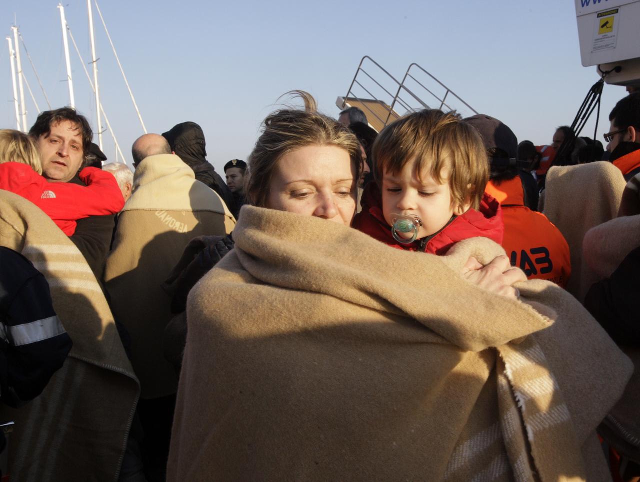 rescapés du Concordia [REUTERS - Remo Casilli]