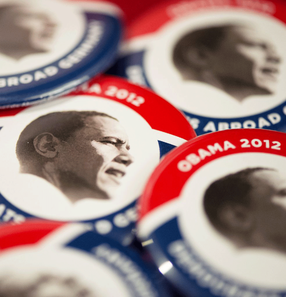 Barack Obama va pouvoir "rempiler" pour un second mandat. [EPA/Keystone - Uwe Anspach]