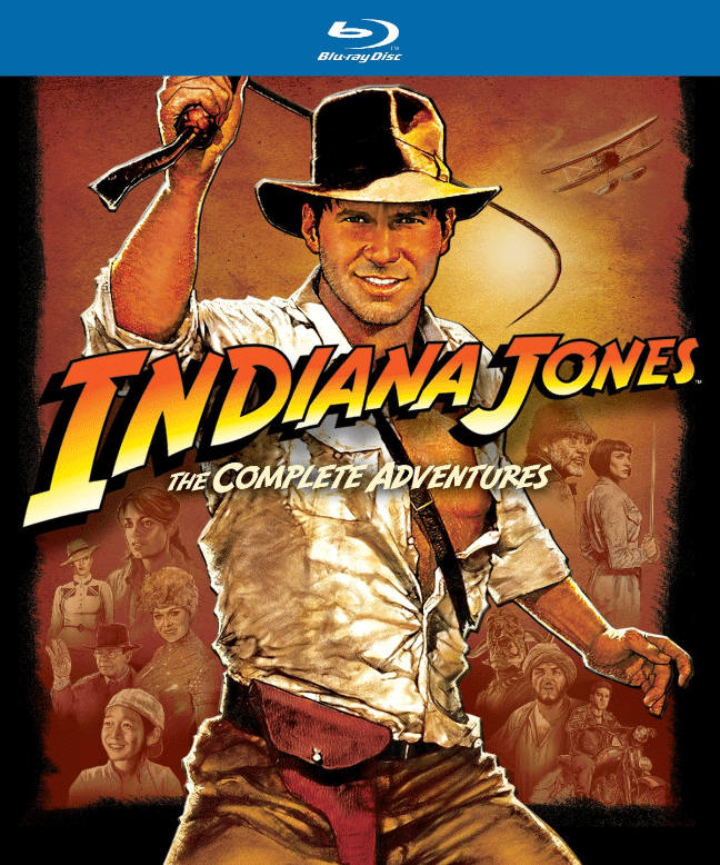 Le coffret Blu-ray d'Indiana Jones. [indianajones.com]