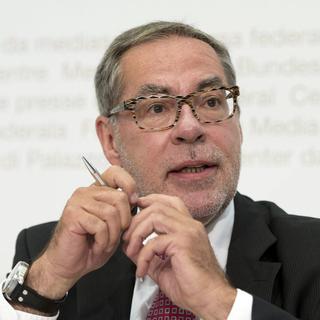 Alexander Tschäppät, conseiller national et maire de Berne. [Keystone - Peter Schneider]