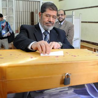 Mohammed Morsi, candidat à la présidentielle en Egypte. [AFP - STR]