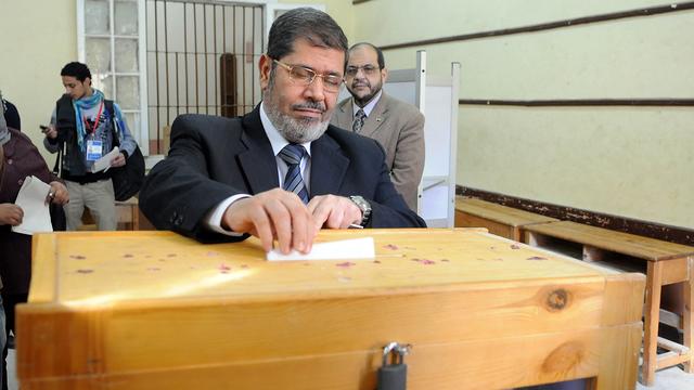 Mohammed Morsi, candidat à la présidentielle en Egypte. [AFP - STR]