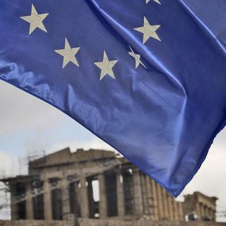 La Grèce au coeur du sommet européen de Bruxelles, ce lundi 30 janvier 2012. [Petros Giannkouris]