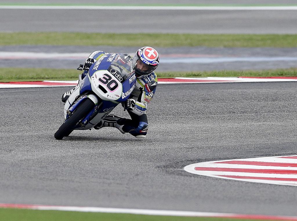 Giulian Pedone continue son difficile apprentissage en Moto3. [Antonio Calanni]