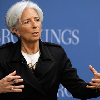 La directrice générale du FMI, Christine Lagarde, a appelé les autres Etats membres à suivre l'exemple du Japon. [Chip Somodevilla]