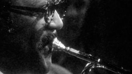 Clark Terry lors d'un workshop de trompette en 1969. [RTS]