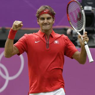 Roger Federer a eu de la peine à passer le premier tour samedi. [Elise Amendola]