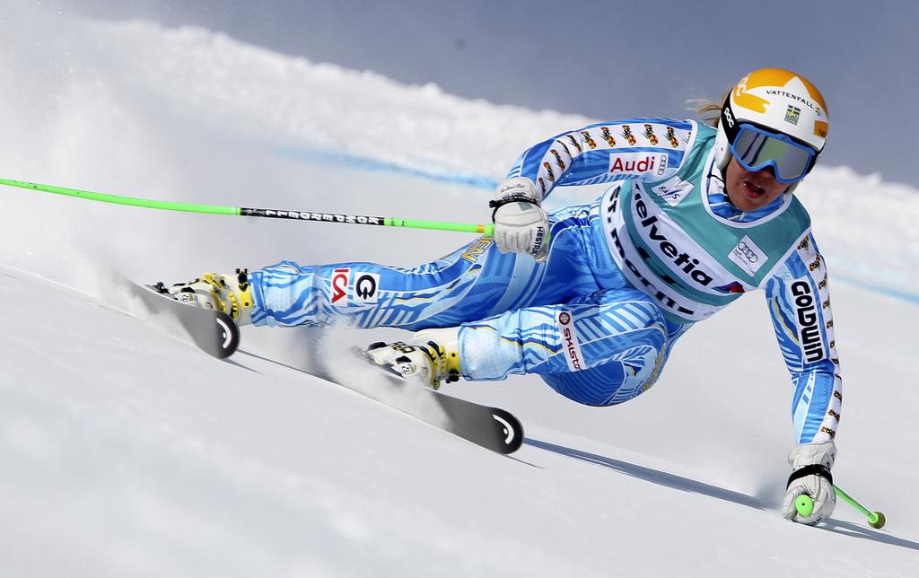 La skieuse de Taernaby a été ralentie par plusieurs blessures ces dernières années. [KEYSTONE - Marco Trovati]