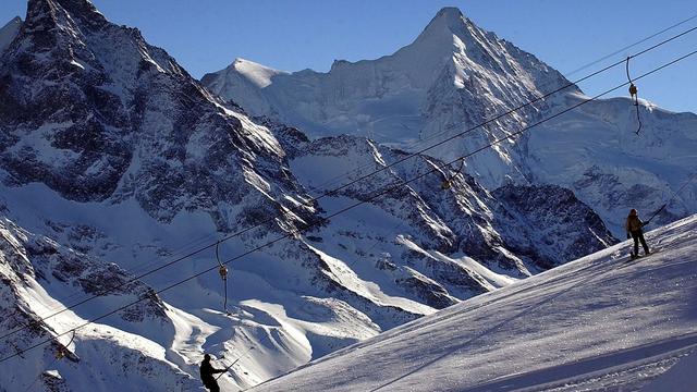 Les stations de Zinal et Grimentz seront reliées par un téléphérique. [Olivier Maire]