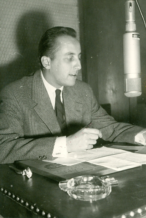 Laurent Marti, reporter de Radio-Genève devenu délégué du CICR et fondateur du Musée de la Croix-Rouge et du Croissant-Rouge.