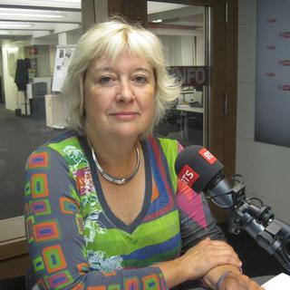 Corinne Perthuis, porte-parole de l'Organisation internationale du travail (OIT) à Genève. [Sandro Lisci]