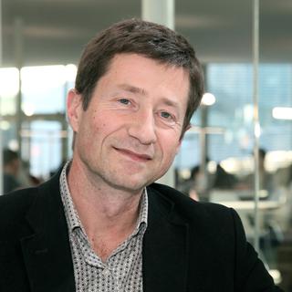 Olivier Babel, directeur des Presses Polytechniques Universitaires Romandes. [Alain Herzog.]