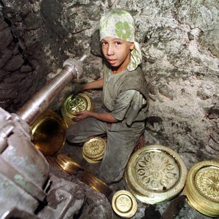 Au Maroc, de nombreux enfants travaillent au lieu d'aller à l'école. [ABDELHAK SENNA]
