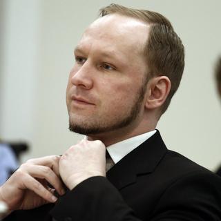Anders Behring Breivik. [Heiko Junge/pool]