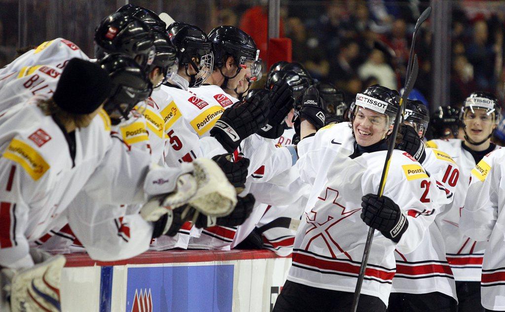 Nouvel recrue de Genève-Servette, Sven Andrighetto fait partie des cadres des moins de 20 ans. [KEYSTONE - Jeff McIntosh]