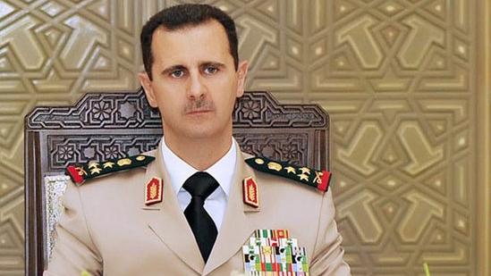 Bachar al-Assad serait entrain de préparer une riposte à l'attentat qui a notamment tué son beau-frère. [SANA HANDOUT]