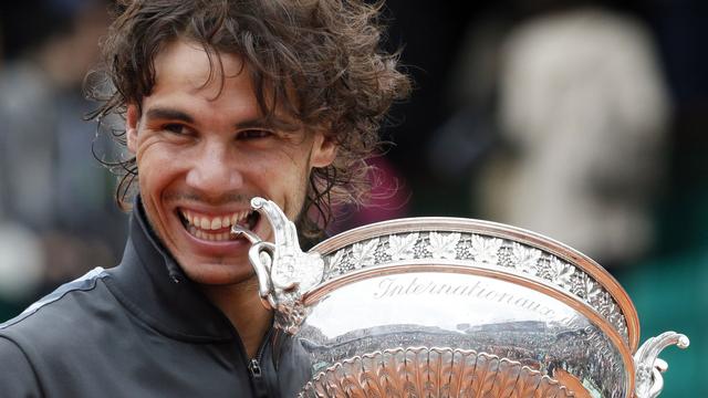 Rafael Nadal remporte pour la 7e fois le trophée parisien. [Patrick Kovarik]