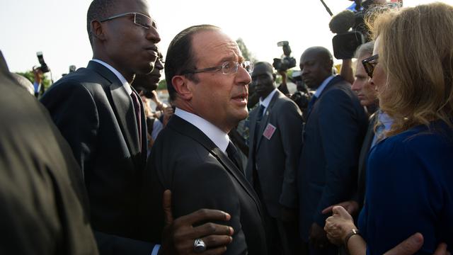 François Hollande a évoqué le conflit frontalier à l'est du Congo. [Bertrand Langlois]